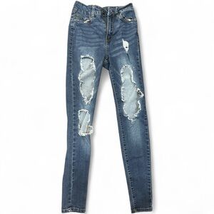 3/20🥳 Refuge Miami High Rise Ripped Skinny Jeans — Women’s Size 0